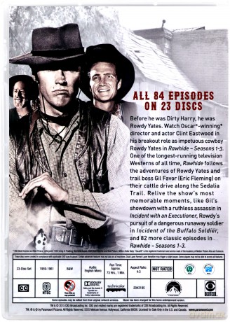 Rawhide Season 1-8 [BOX] [59DVD]
