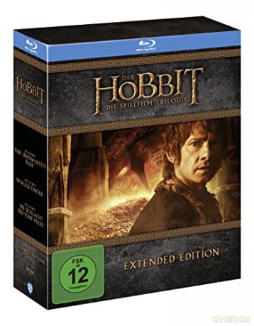 The Hobbit Trilogy (Extended Edition) [3xBlu-Ray]