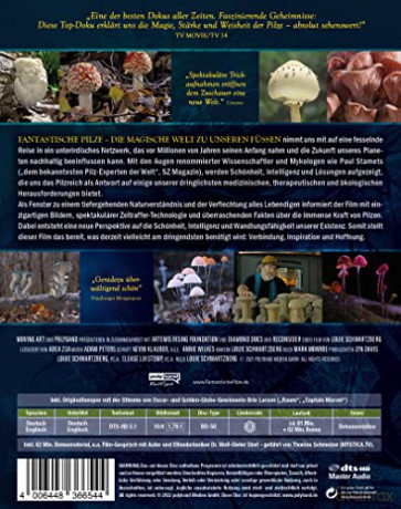 Fantastic Fungi (Niezwykły świat grzybów) [Blu-Ray]