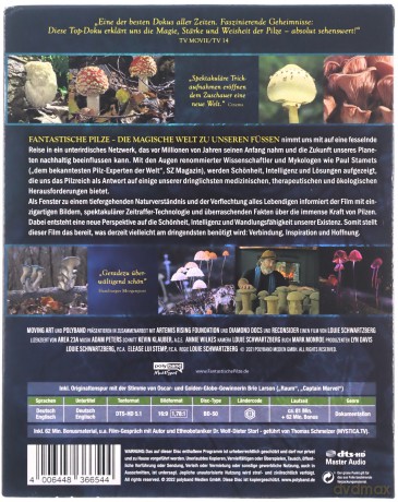 Fantastic Fungi (Niezwykły świat grzybów) [Blu-Ray]
