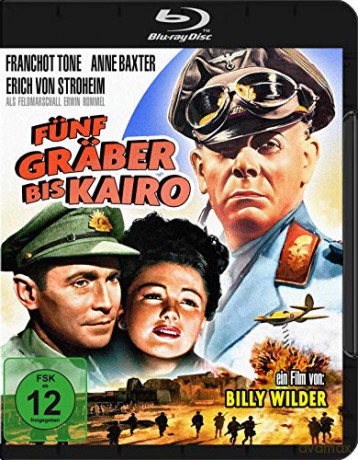 Five Graves to Cairo (Pięć grobów na drodze do Kairu) [Blu-Ray]