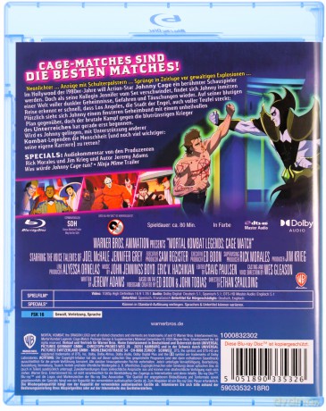 Mortal Kombat Legends: Cage Match [Blu-Ray]
