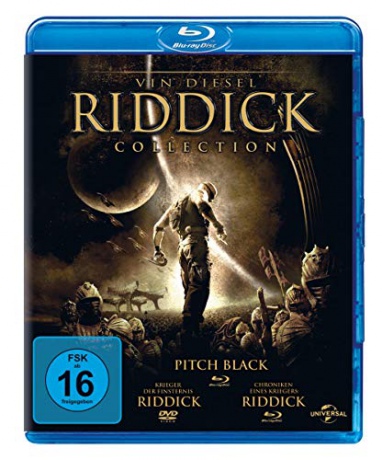 Pitch Black / The Chronicles of Riddick / Dark Fury [2xBlu-Ray]+[DVD]