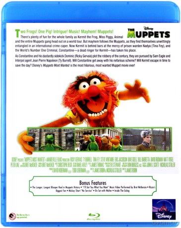 Muppety: Poza prawem [Blu-Ray]