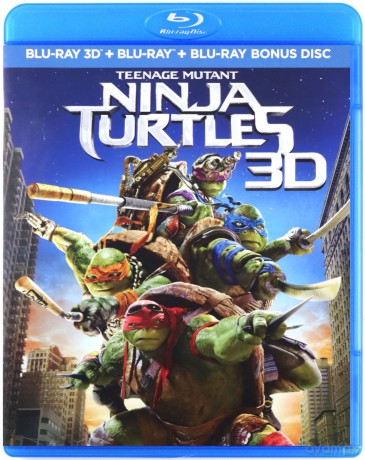 Teenage Mutant Ninja Turtles (Wojownicze żółwie ninja) [Blu-Ray 3D]+[2xBlu-Ray]