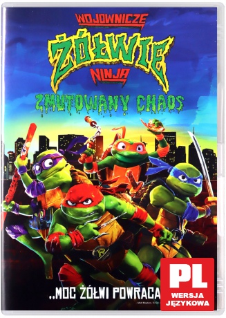 Wojownicze Żółwie Ninja: Zmutowany chaos [DVD]