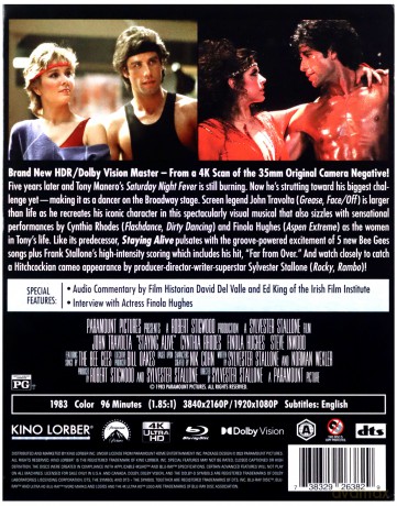 Staying Alive (Pozostać żywym) [Blu-Ray 4K]+[Blu-Ray]