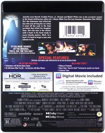 I Still Know What You Did Last Summer (Koszmar następnego lata) [Blu-Ray 4K]+[Blu-Ray]