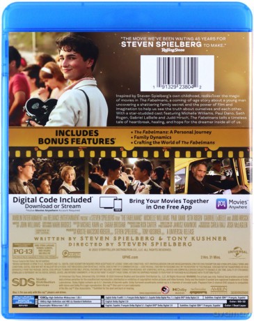 The Fabelmans (Fabelmanowie) [Blu-Ray]