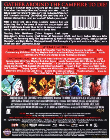 The Burning (Płomienie) [Blu-Ray 4K]+[Blu-Ray]