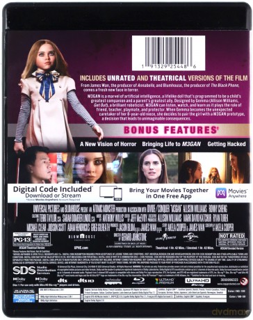 M3GAN [Blu-Ray 4K]+[Blu-Ray]