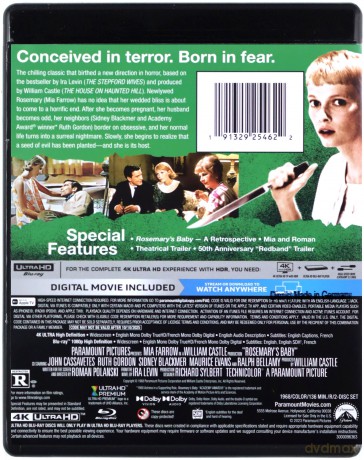 Rosemary's Baby (Dziecko Rosemary) [Blu-Ray 4K]+[Blu-Ray]