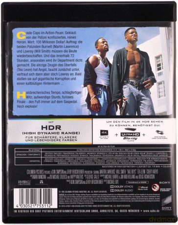 Bad Boys [Blu-Ray 4K]+[Blu-Ray]
