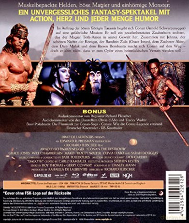 Conan the Destroyer (Conan Niszczyciel) [Blu-Ray]
