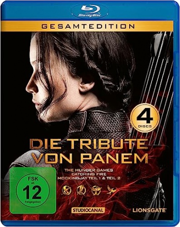 The Hunger Games 1-4 (Igrzyska śmierci) [4xBlu-Ray]
