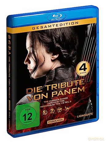 The Hunger Games 1-4 (Igrzyska śmierci) [4xBlu-Ray]