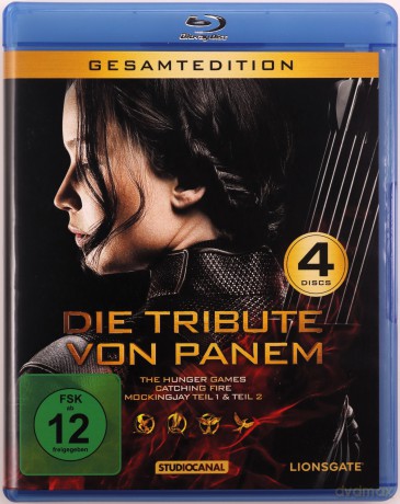 The Hunger Games 1-4 (Igrzyska śmierci) [4xBlu-Ray]