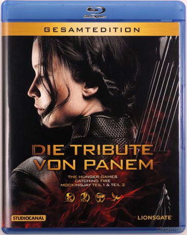 The Hunger Games 1-4 (Igrzyska śmierci) [4xBlu-Ray]