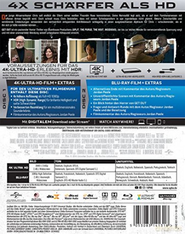 Get Out (Uciekaj!) [Blu-Ray 4K]+[Blu-Ray]