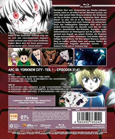 Hunter x Hunter Vol. 4 [Blu-Ray]