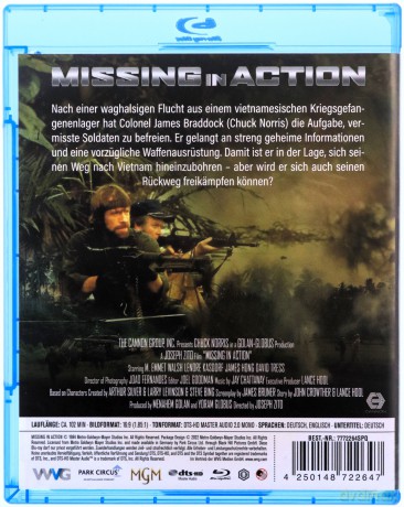 Missing in Action (Zaginiony w akcji) [Blu-Ray]
