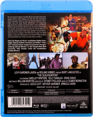 The Scalphunters (Łowcy skalpów) [Blu-Ray]