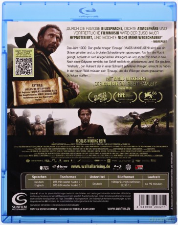 Walhalla Rising (Valhalla: Mroczny wojownik) [Blu-Ray]