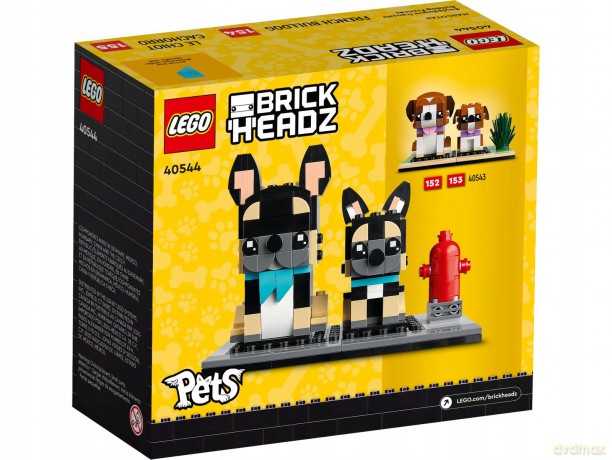 LEGO BrickHeadz Buldog Francuski (40544) [KLOCKI]