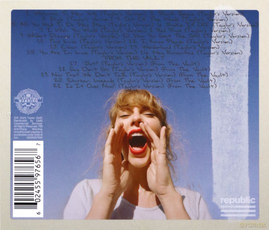 Taylor Swift: 1989 (Taylor's Version) (Crystal Skies Blue) [CD]