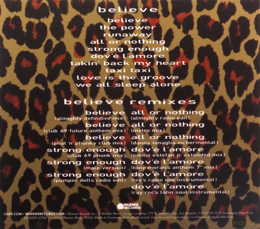 Cher: Believe (25th Anniversary Edition Jewelcase O-Card) [2CD]