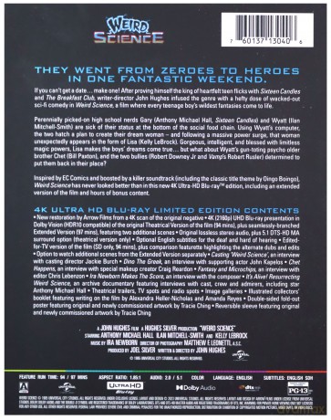 Weird Science (Dziewczyna z komputera) [Blu-Ray 4K]