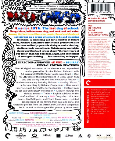 Dazed and Confused (Uczniowska balanga) [Blu-Ray 4K]+[Blu-Ray]