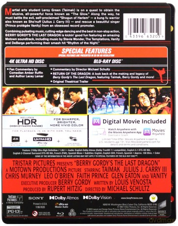 The Last Dragon (Ostatni smok) (steelbook) [Blu-Ray 4K]+[Blu-Ray]