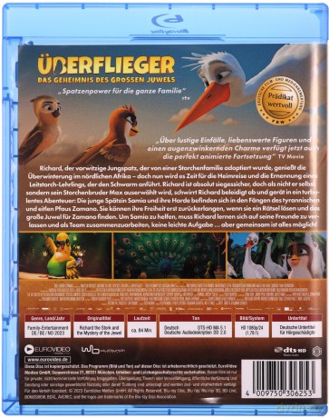 Richard the Stork and the Mystery of the Great Jewel (Rysiek superwróbel) [Blu-Ray]