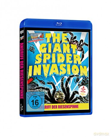 The Giant Spider Invasion (Inwazja olbrzymich pająków) [Blu-Ray]+[DVD]