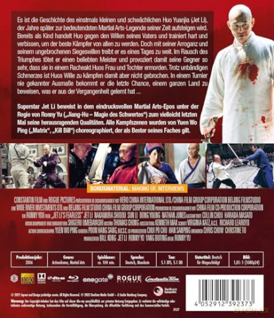 Fearless (Nieustraszony) [Blu-Ray]