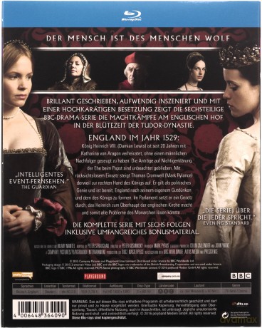 Wolf Hall (W komnatach Wolf Hall) [Blu-Ray]