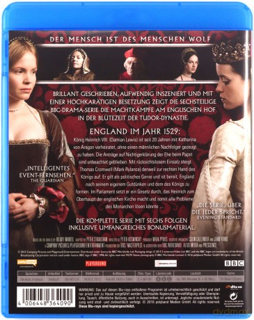 Wolf Hall (W komnatach Wolf Hall) [Blu-Ray]