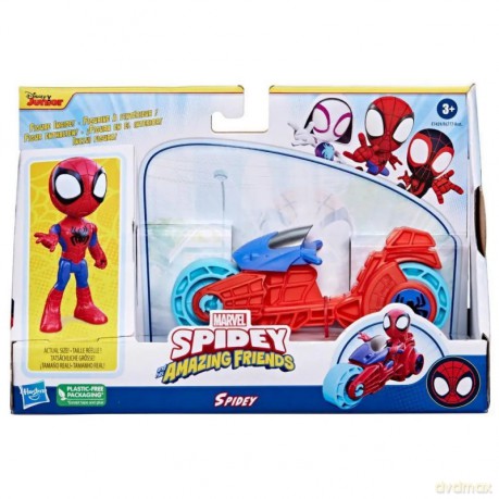 Figurka z pojazdem Marvel Spidey i super-kumple, Spidey [FIGURKA]