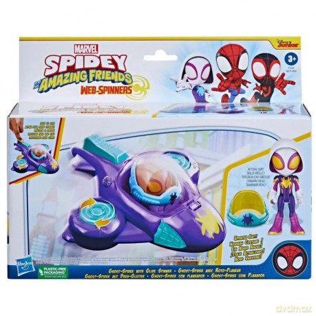 Figurka z pojazdem Spidey Ghost Glide Spinner [FIGURKA]