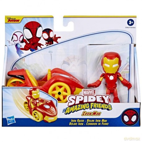 Figurka z pojazdem Spidey i Super-Kumple Iron Man [FIGURKA]