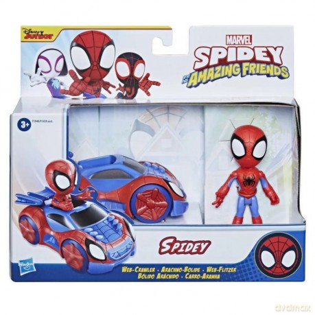 Figurka z pojazdem Spidey i Super-Kumple Spidey Web Crawler [FIGURKA]