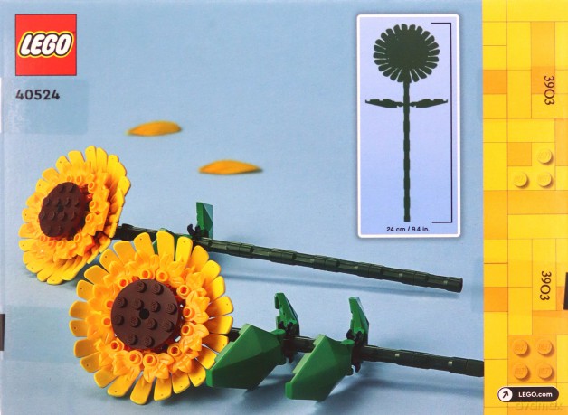 LEGO ICONS 40524 Słoneczniki