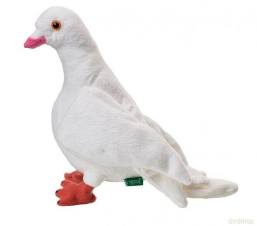 Maskotka Gołąb 20cm biały