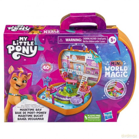 My Little Pony Mini World Magic Kompaktowe Miasteczko Zatoka Grzyw [FIGURKA]