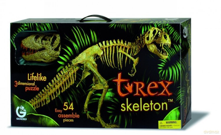 GeoWorld - T-Rex - szkielet [ZABAWKA]