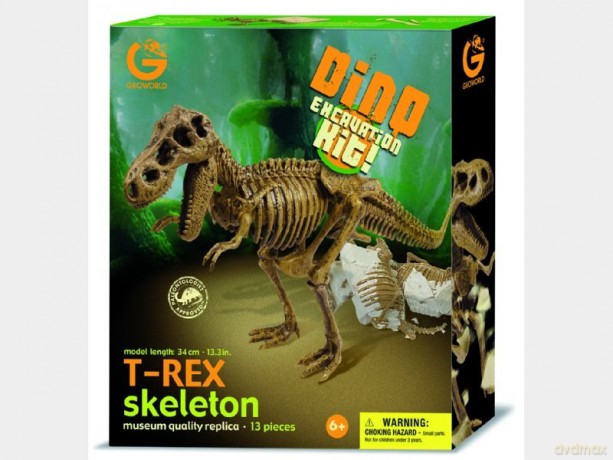 GeoWorld - Wykopaliska - szkielet T-Rexa [ZABAWKA]