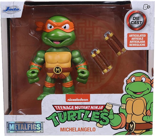Turtles Wojownicze Żółwie Ninja Michelangelo 10 cm [FIGURKA]