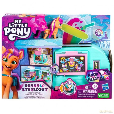 Zestaw figurek My Little Pony Sunny i ciężarówka ze smoothie [FIGURKA]