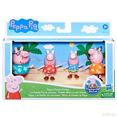 Zestaw figurek Świnka Peppa Rodzinne wakacje [FIGURKA]